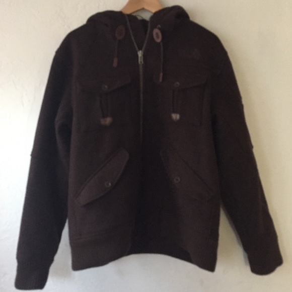 north face men's wool jacket